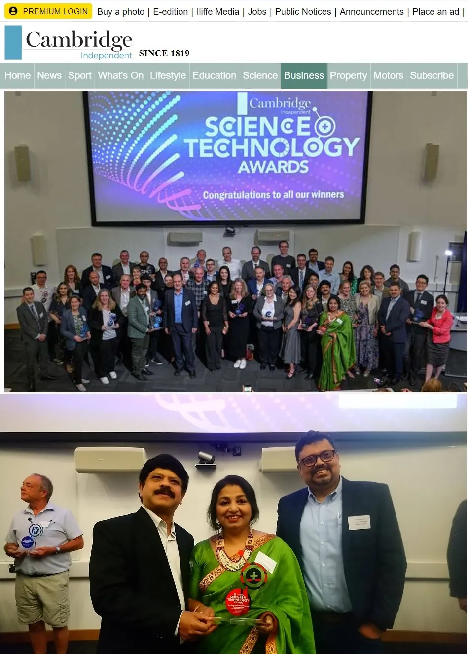 Best STEM Initiative Award in Science and Technology, 2023